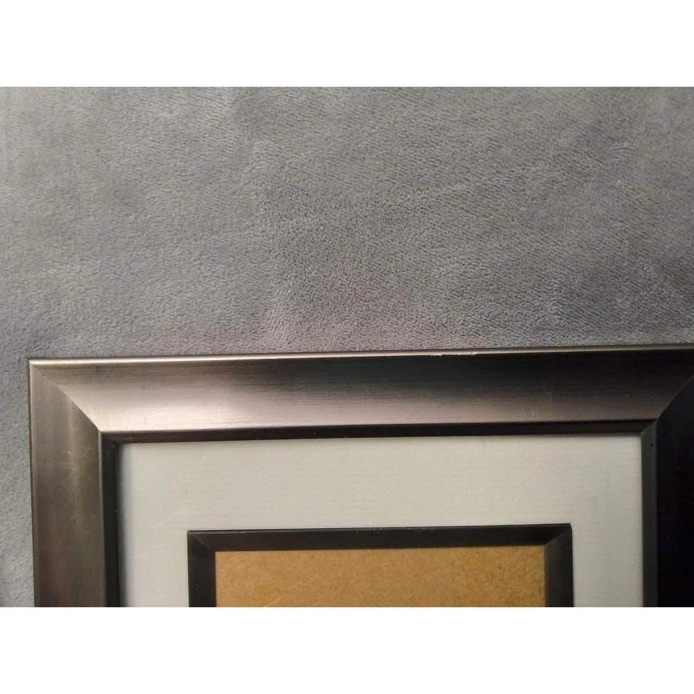 Set of 3 Silvertone Picture Frames